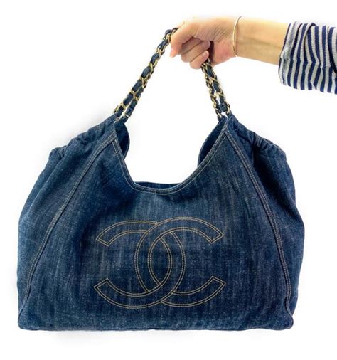 chanel bag aliexpress 2018|Chanel denim tote bag.